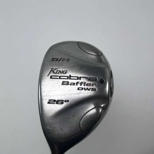LEFTY Cobra Baffler DWS 2008 5 Hybrid 26* Aldila NV-HL 60g Senior LH