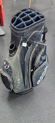Used Taylormade IAN CLEMENTE CART BAG Mens Cart Bag Navy Blue 11497-S000161750