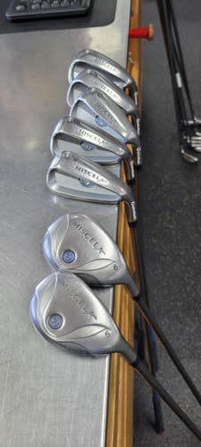 Used Taylormade MISCELA 56HYB 7-PW SW Womens Iron Set RH 5I-SW 11497-S000161735