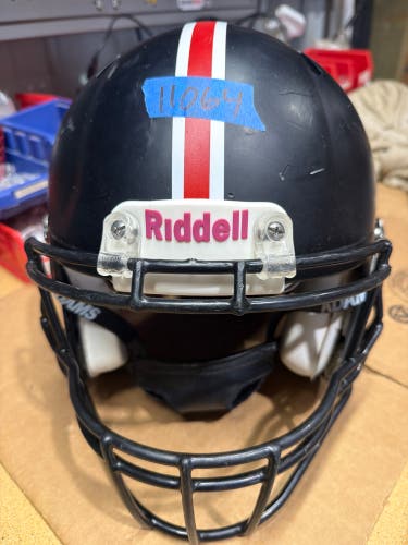 USED RIDDELL SPEED ICON ADULT HELMET - XL - FLAT BLACK