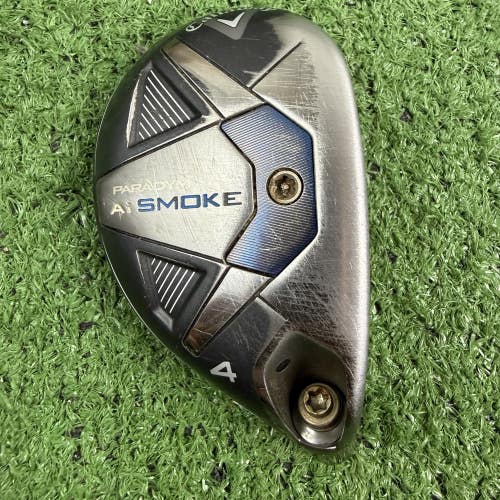 Callaway Paradym Ai Smoke 4 Hybrid 4H 21 Club Head Only Right Handed