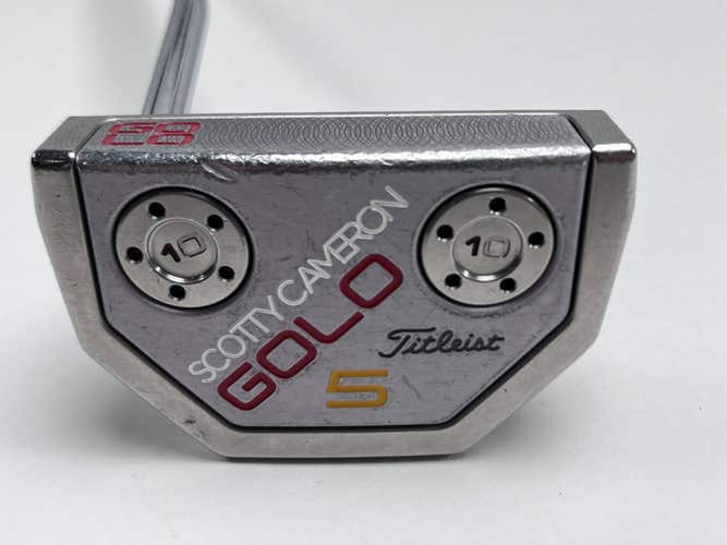 LEFTY Scotty Cameron Golo 5 2015 Putter 35" Mens LH
