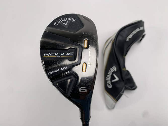 Callaway Rogue ST Max OS Lite 6 Hybrid 28* Cypher Forty 4.0 40g Ladies RH HC