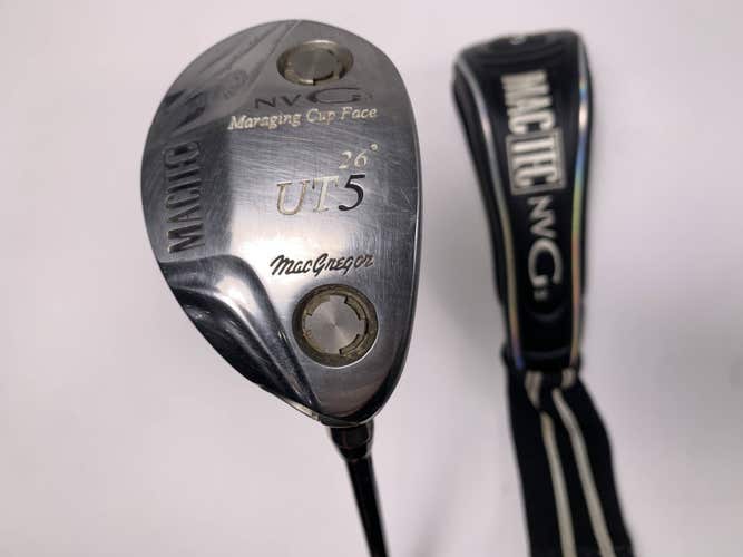 Macgregor MacTec NVG2 Utility 5 Hybrid 26* Fujikura Triple Action 55g Mens RH HC