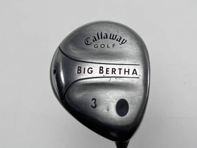 Callaway Big Bertha 2004 3 Fairway Wood 15* Aldila NV Green 75g Extra Stiff RH