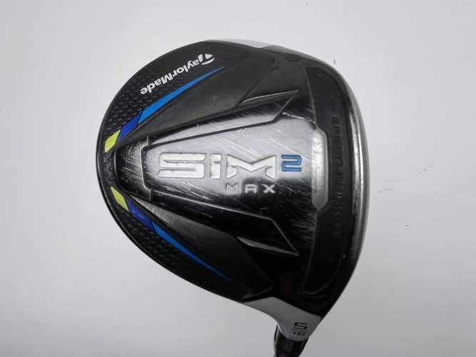 TaylorMade SIM2 MAX 5 Fairway Wood 18* Aldila Rogue 110 MSi 60g Stiff RH