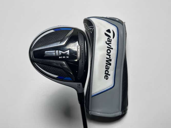 TaylorMade SIM MAX 3 Fairway Wood 15* Fujikura Ventus Blue 5A Senior RH HC