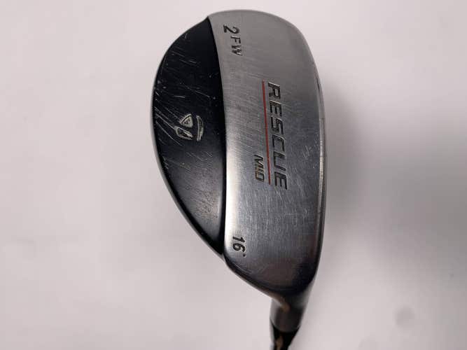 TaylorMade Rescue Mid 2 Hybrid 16* True Temper Dynamic Gold S400 Stiff RH