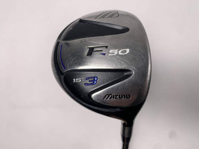 Mizuno F50 3 Fairway Wood 15* True Temper Dynamic Gold S300 Stiff Steel Mens RH