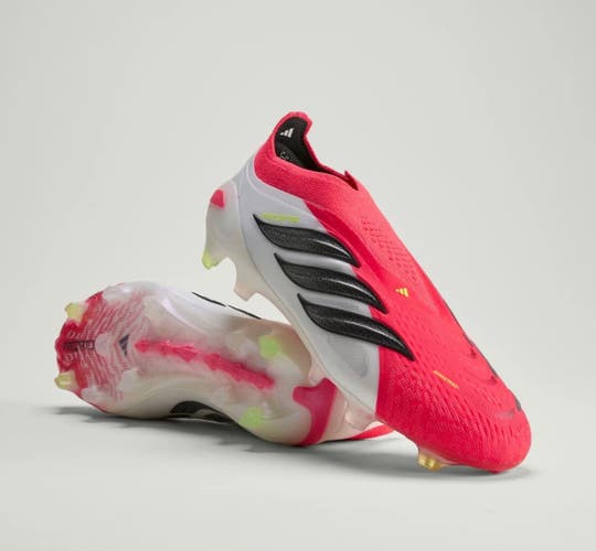 Adidas Predator 26 Elite FG Soccer Cleats Lucid Red White Men’s Size 10 *NEW*