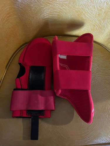 Red EvoShield Elbow Guard Elbow Protection and hand guard not evoshield (Used)