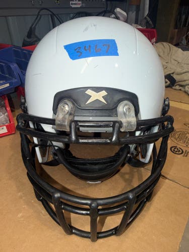 USED XENITH X2E+ ADULT FOOTBALL HELMET - XL - WHITE