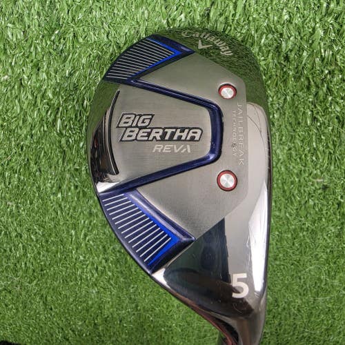 Callaway Big Bertha REVA 5 Hybrid 27 5H RCH 45 Womens Ladies Graphite RH 39"