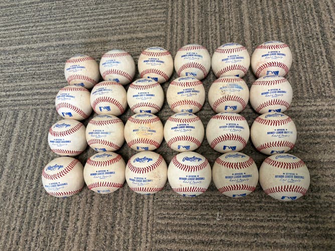 Rawlings Official Major League Baseballs 24 Pack (2 Dozen) (Used)