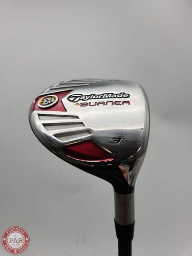 2007 TAYLORMADE BURNER 3 WOOD 15* REG REAX SUPERFAST 50G GOOD
