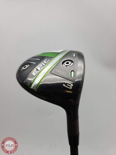 2021 CALLAWAY EPIC MAX 3 WOOD REG PROJX CYPHER FIFTY 5.5 +HC GOOD