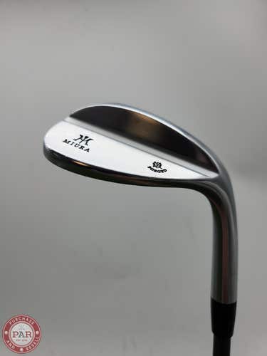 MIURA FORGED WEDGE 60*/C WEDGEFLEX AEROTECH STEELFIBER I105 PRIVATE RESERVE 34"