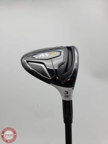 2016 TAYLORMADE M2 3 WOOD 15* REG M2 REAX 65 +HC VERYGOOD