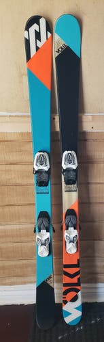 JR./YOUTH 138cm SKIS Volkl Kink Jr. TWIN TIPS/ Marker 7.0 Bindings*USED* CLEANED