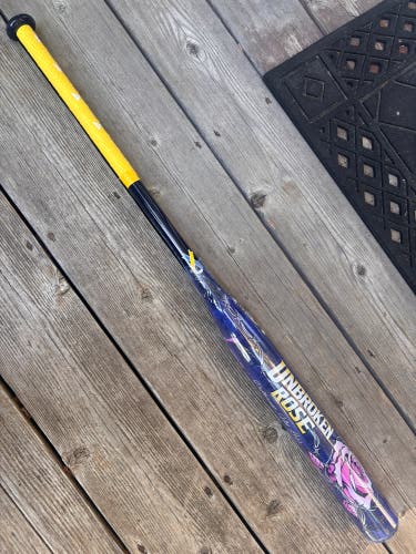 2026 Anarchy “Unbroken Rose” Down syndrome awareness composite Bat (-7) 27 oz 34" (New)