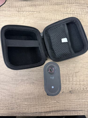 Logitech Mevo camera with 256 GB SD card