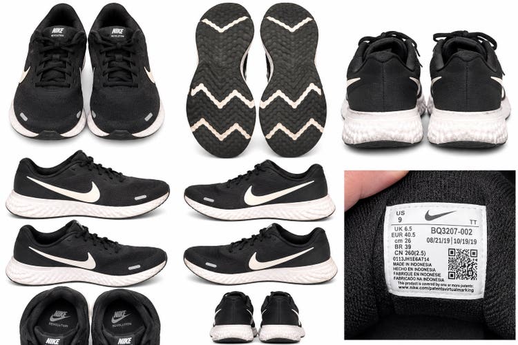 Black Men's Size 9 Nike Revolution