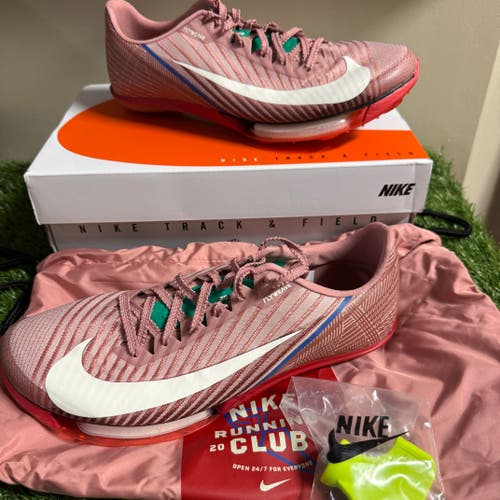 Men Size 15 Nike Air Zoom Maxfly 2 Track Field Spikes Racing HQ2058-600 NEW
