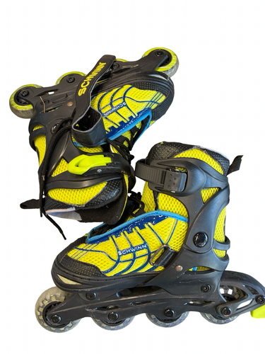 Used Schwinn SCWINN Child Rec Fitness Skates Yellow Adjustable 11682-S000139284