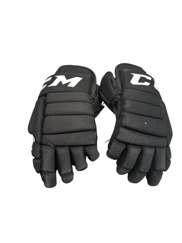 Used CCM 11 IN CCM GLOVES Junior Gloves Black 11" 11682-S000139628