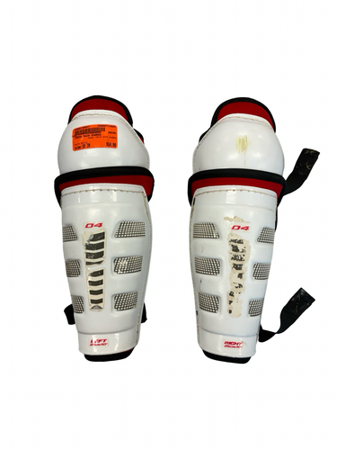 Used YOUTH SHIN GUARDS Youth Shin Guards White 10" 11682-S000139657