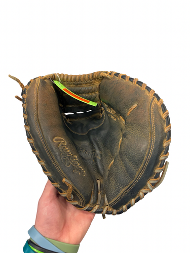 Used Rawlings SELECT CATCHERS BB/SB Catchers RH Throw Black 33" 11682-S000139648