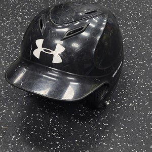 Used Under Armour UA YOUTH BASEBALL HELMET Batting Helmet No Mask Black XS 11849-S000044621