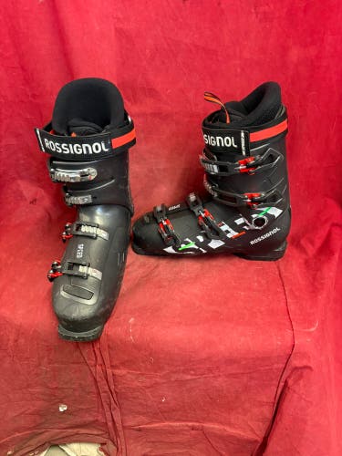 Ski Boots:  Rossignol Speed 120 alpine ski boot
Size: 29.5 (grip walk)
Boot length: 338mm
Flex 120