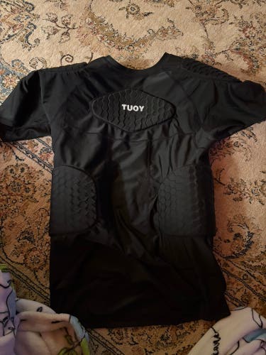 black TUOY Padded Compression Shirt