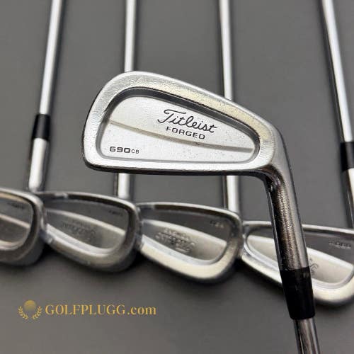 Titleist 690 CB Iron Set 4-PW / Dynamic Gold Steel, Stiff (305)