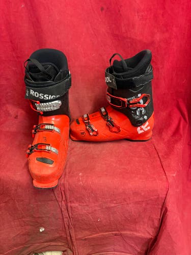 Ski Boots: Rossignol Evo downhill ski boots
Size : 29.5
Boot length : 338mm
