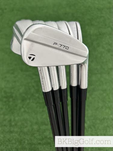 Taylormade P770 25 Forged Iron Set 5-P / MMT 125 Extra Stiff Graphite