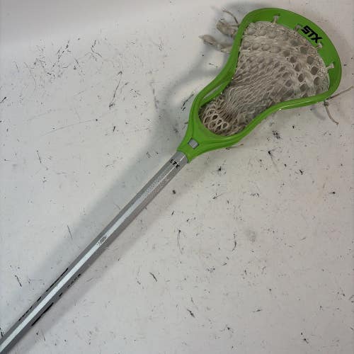 STX Stallion 6000 Lacrosse Stick w/ Green STX Stallion Head