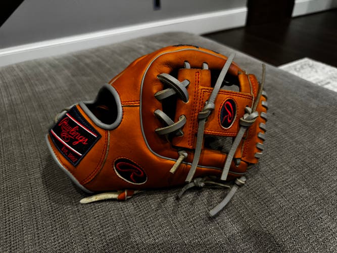 Rawlings Heart of the Hide RH Infield Baseball Glove 11.5" (Used)