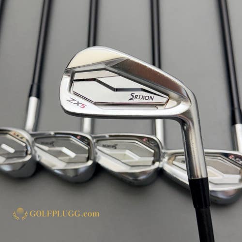 Srixon ZX5 Iron Set 5-AW / LA Golf Graphite, Regular (206)