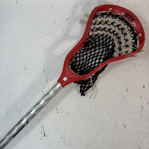 STX Stallion 6000 Lacrosse Stick w/ Red STX Stallion Head