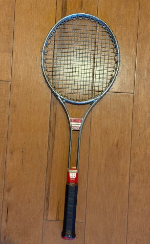 Vintage Wilson T3000 Steel Tennis Racquet Made in USA⁠ (Used)
