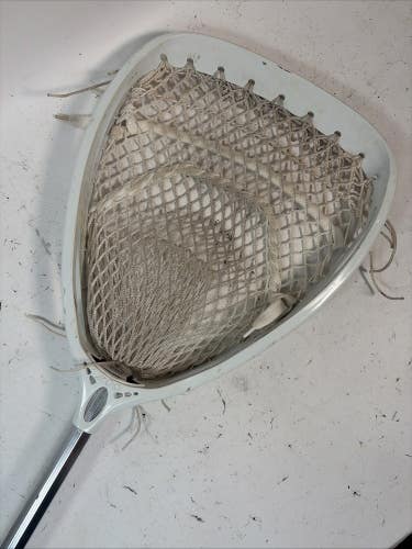 Brine Throttle Goalie Lacrosse Shaft w/ Warrior Zoo Head
