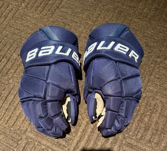 Bauer Vapor 3X Pro Gloves 14" Navy Blue