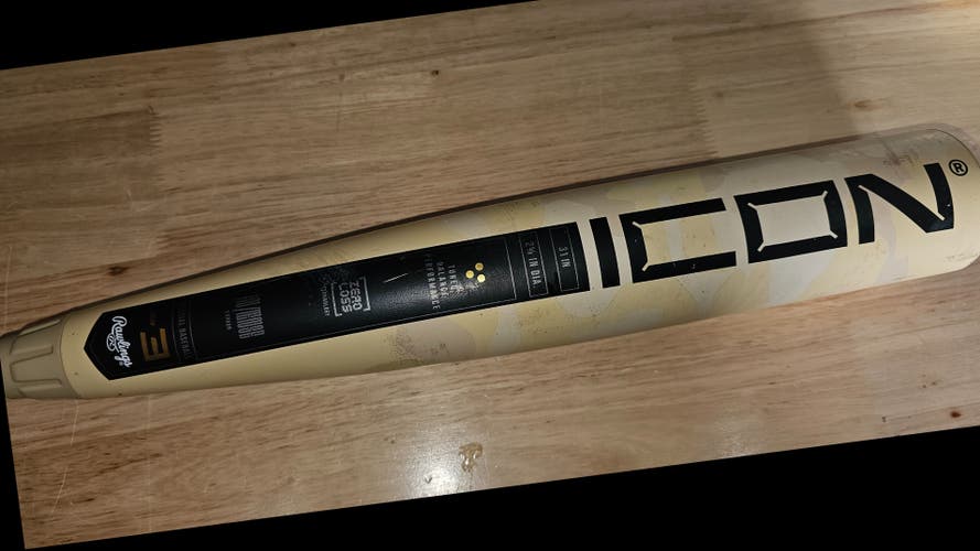 2025 Rawlings Icon Composite BBCOR Certified Bat (-3) 31 oz 31" (Used)
