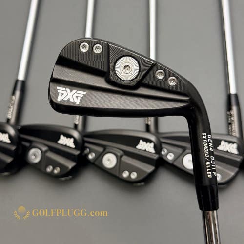PXG 0311P Black Gen4 Iron Set 4-PW / Elevate Steel, Stiff (222)