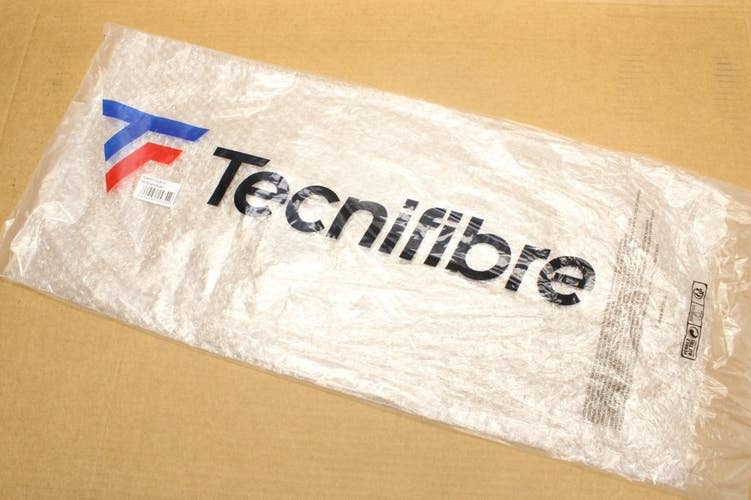 FIVE (5X) TECNIFIBRE TENNIS RACQUET BUBBLE WRAP / PLASTIC COVER SLEEVE / SHIPPER