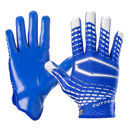 Used Cutters REV 5.0 YOUTH FB Gloves Royal Blue SM 11851-S000053015