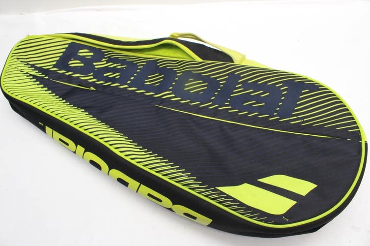 *USED* BABOLAT SINGLE COMPARMENT (3 PACK) TENNIS RACQUET BAG (BLK/YELLOW)