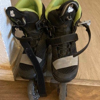 K2 LT Trio 100 Inline Skates Regular Width Size 10 (Used)